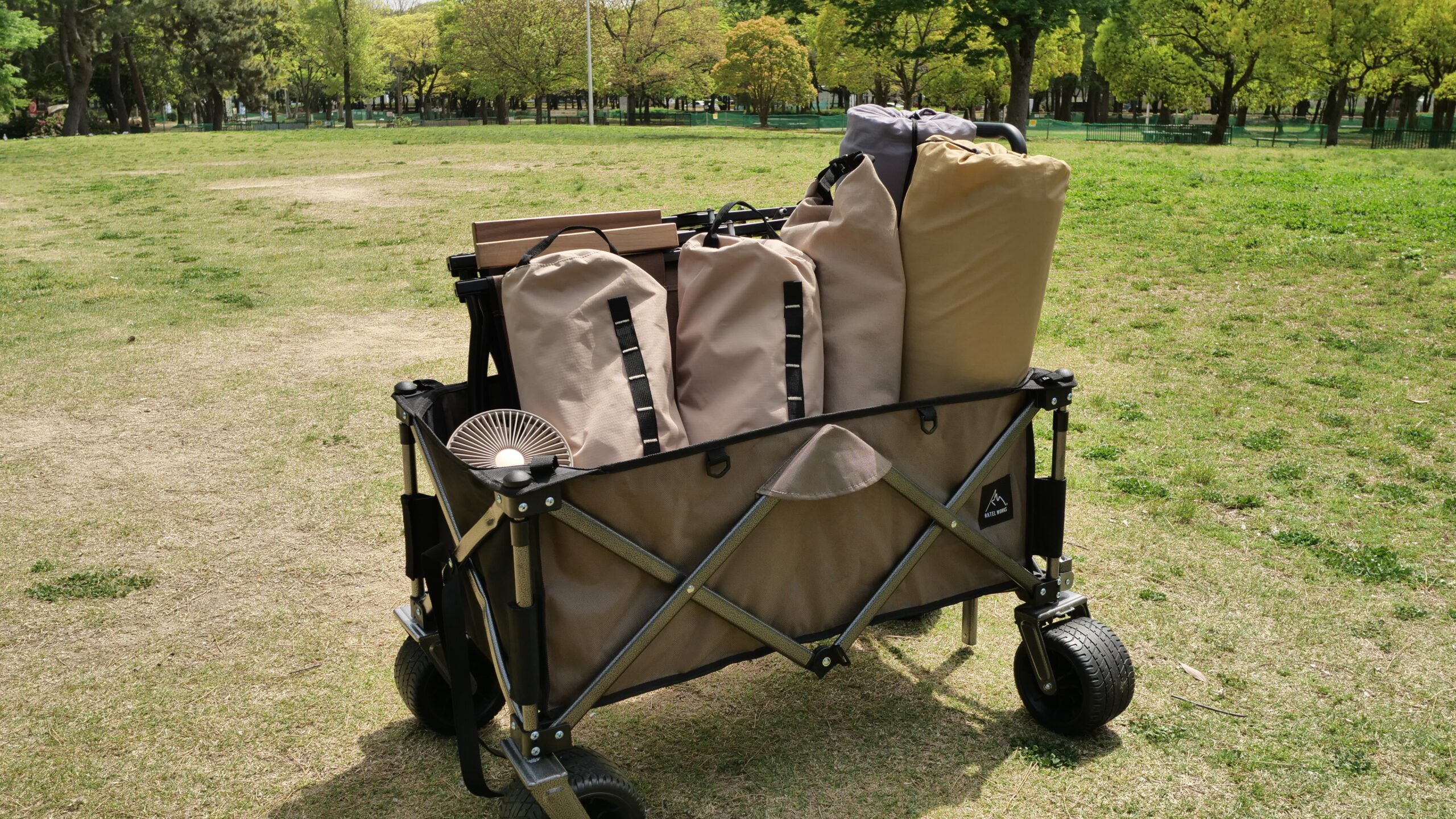 【RATEL WORKS】OUTDOOR WAGON（キャリーワゴン）