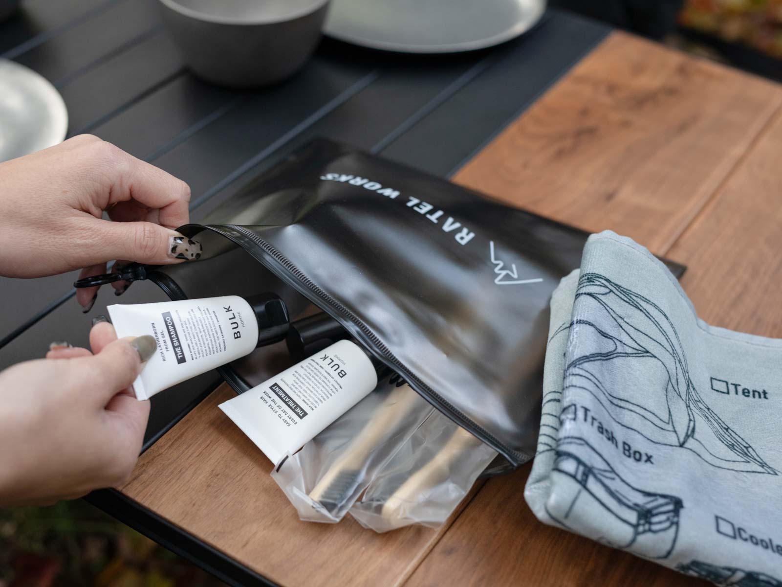 ポーチとして使用